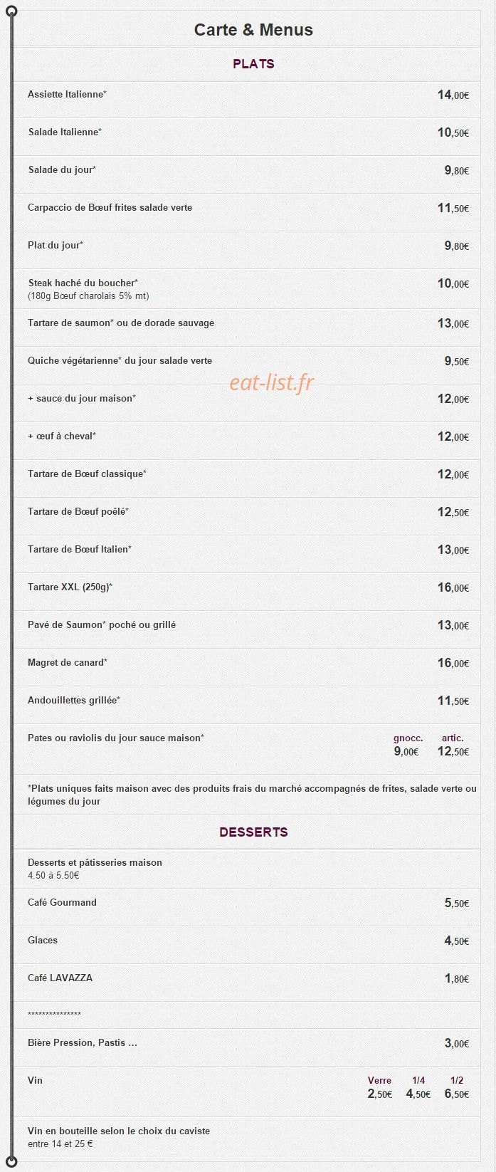 Le XXVI ème — carte page 1