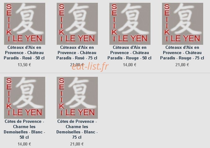 Le Yen — carte page 15