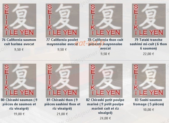 Le Yen — carte page 10