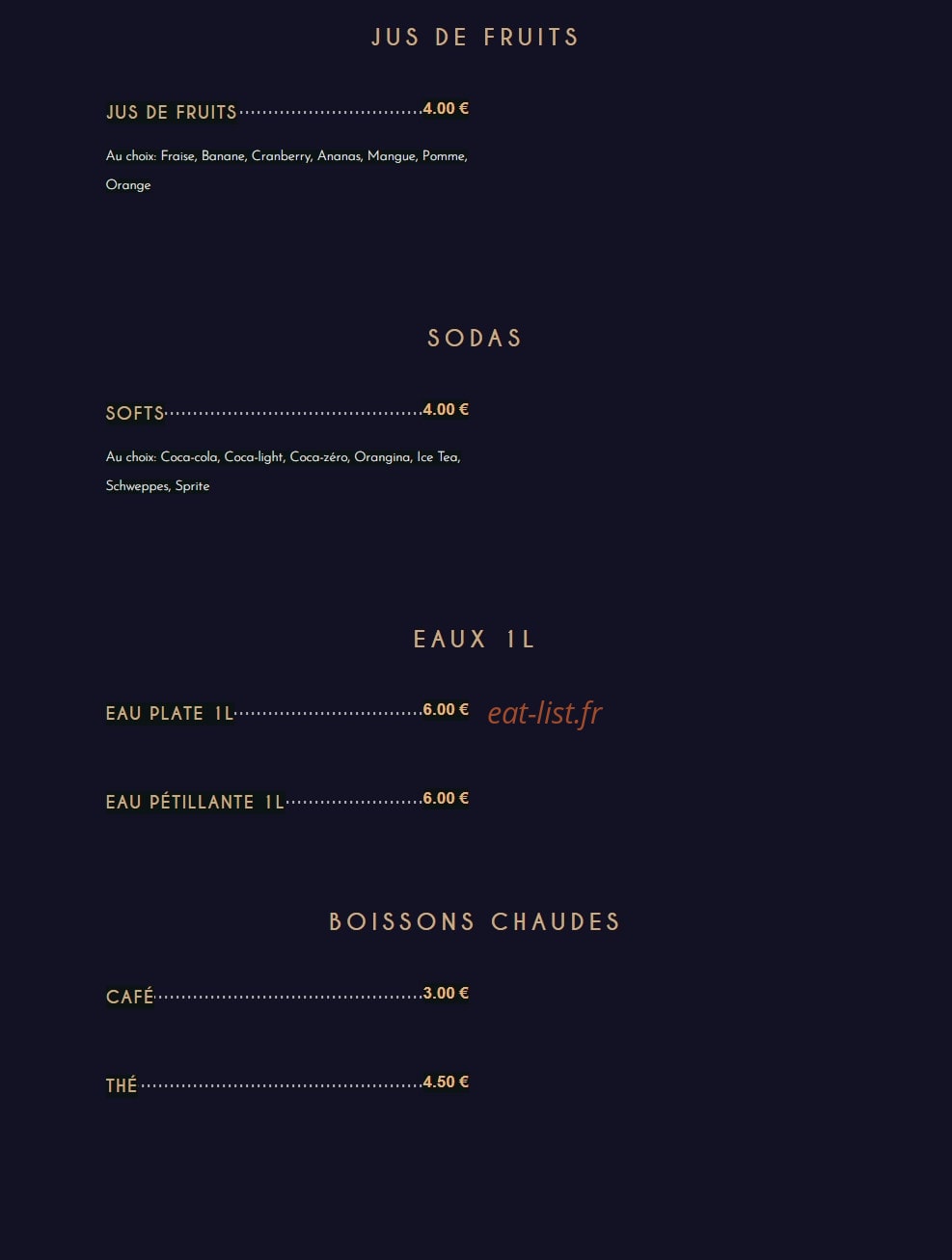 Lima Lemon Cevicheria — carte page 5