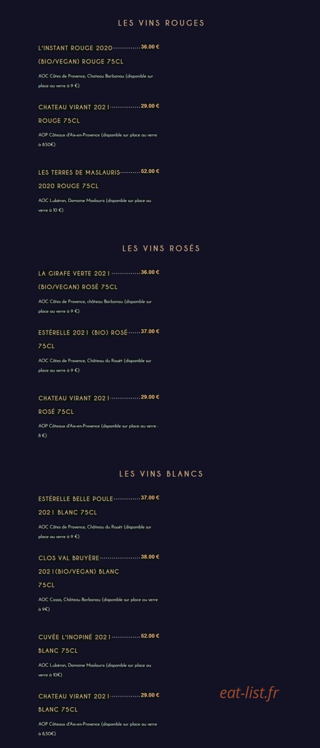 Lima Lemon Cevicheria — carte page 3
