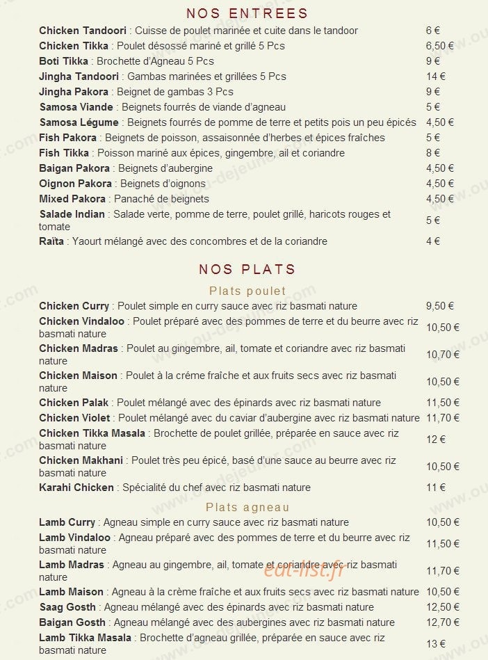 Little India — carte page 3