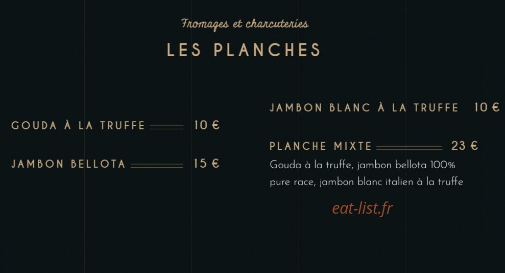 Maison Bohème — carte page 2