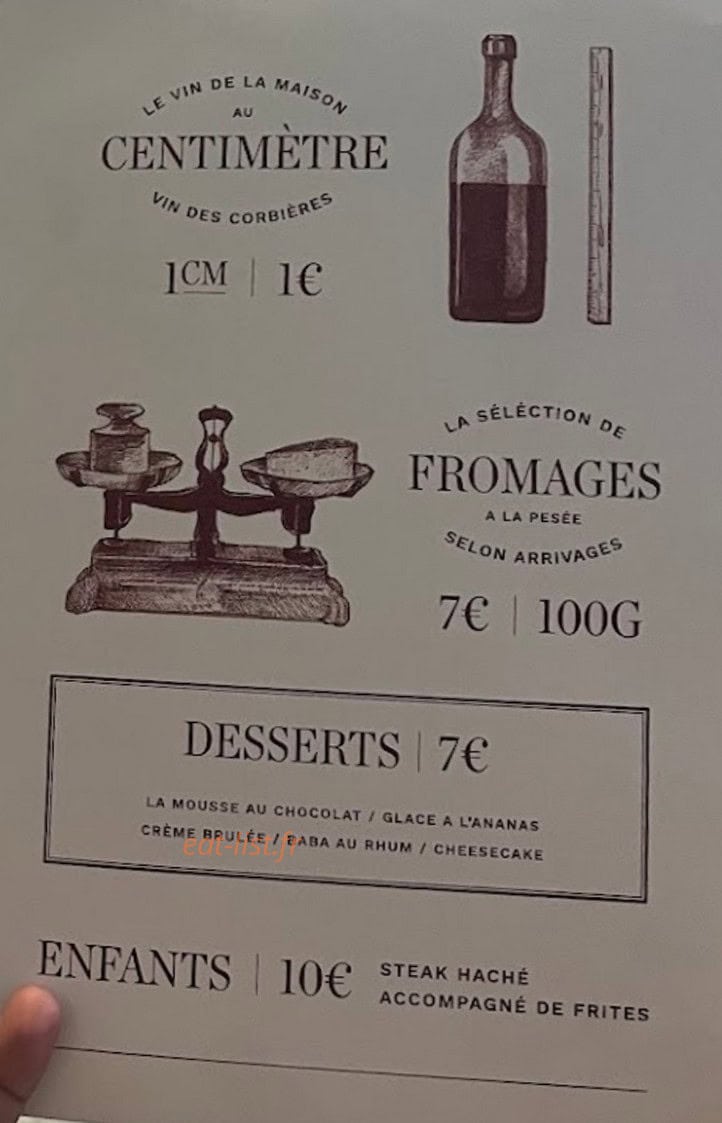 Maison Carne — carte page 2