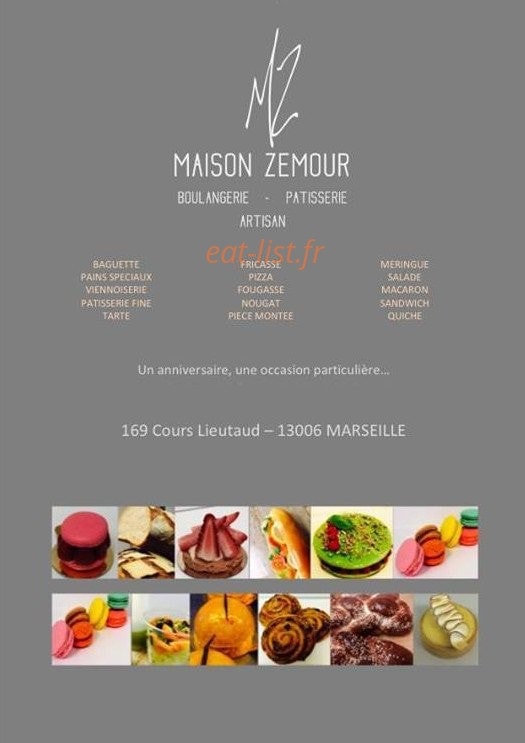 Maison Zemour — carte page 1