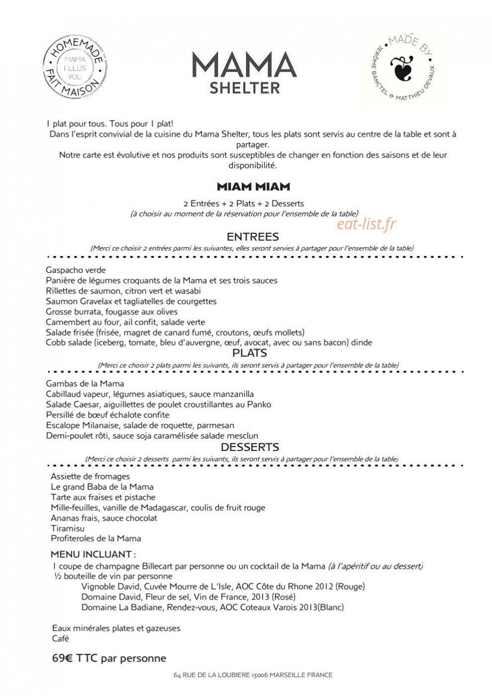 Mama shelter — carte page 9
