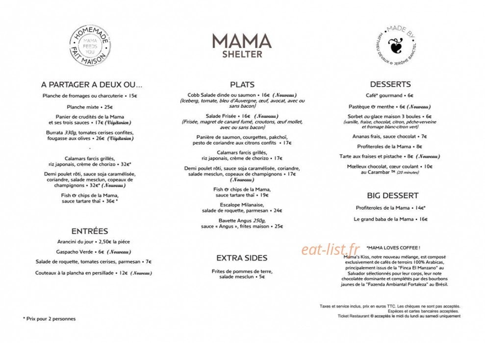 Mama shelter — carte page 4