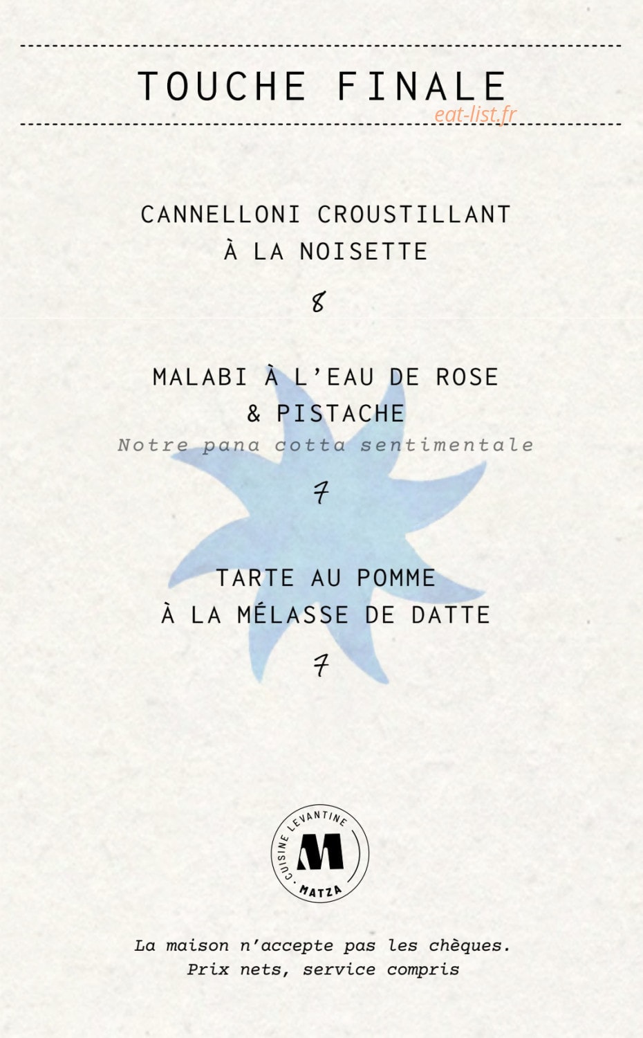 Matza — carte page 4