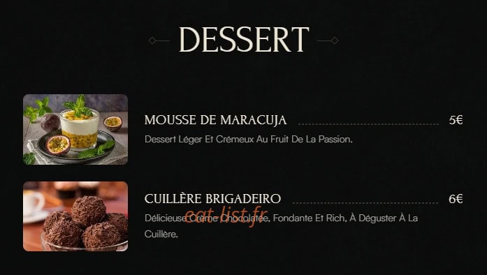 O’carioca — carte page 4