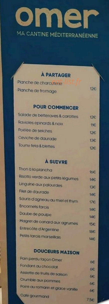 Omer — carte page 1