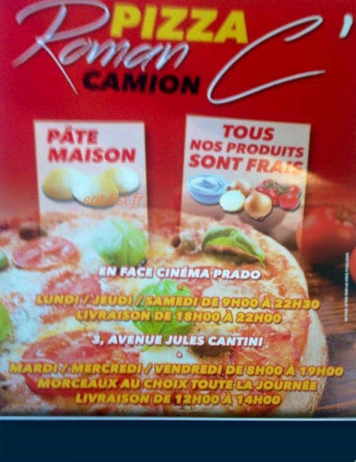 Pizza Roman C — carte page 1