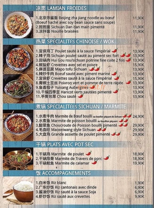 Ramen Go — carte page 2
