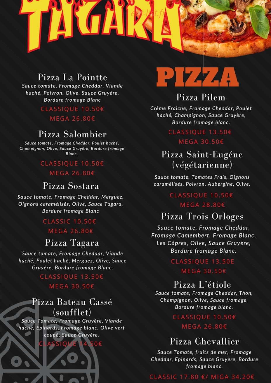 Tagara — carte page 1
