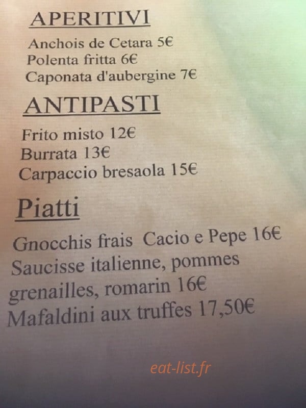 Cacio e Pepe — carte page 2
