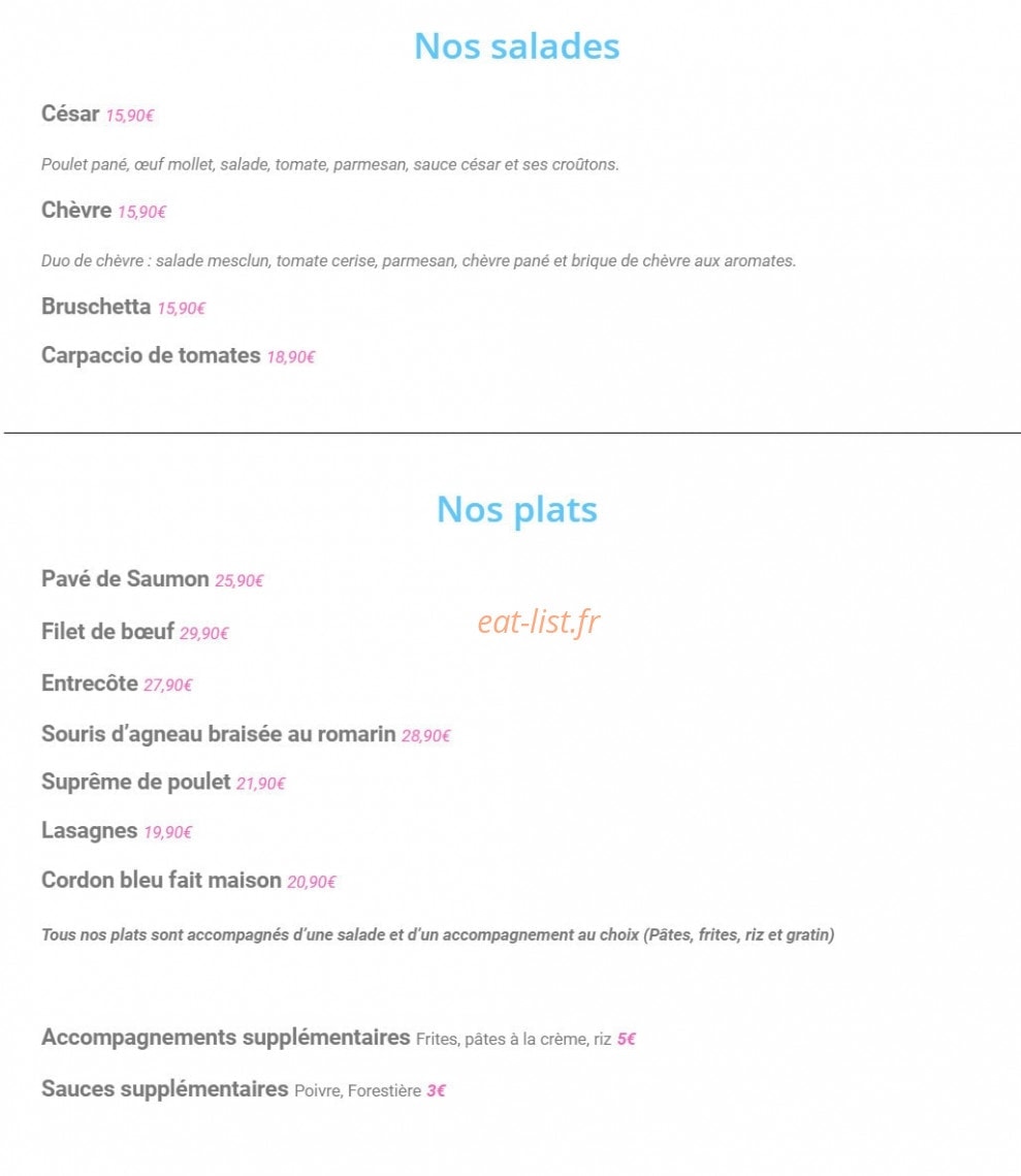 L'instant — carte page 1