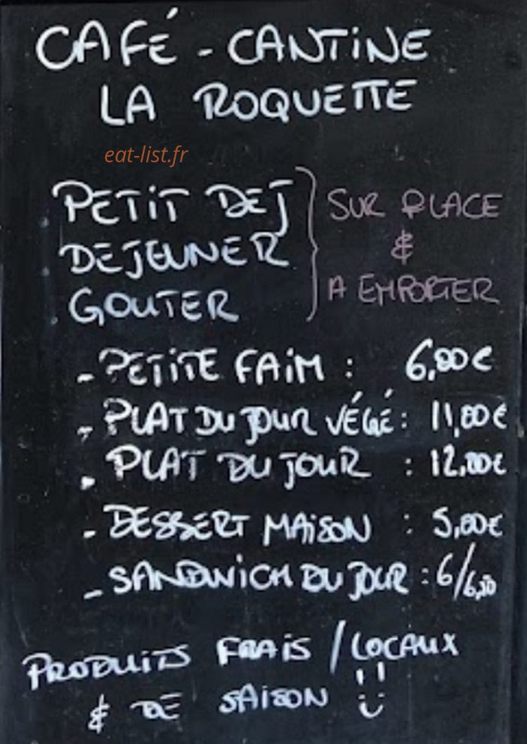 La Roquette — carte page 1