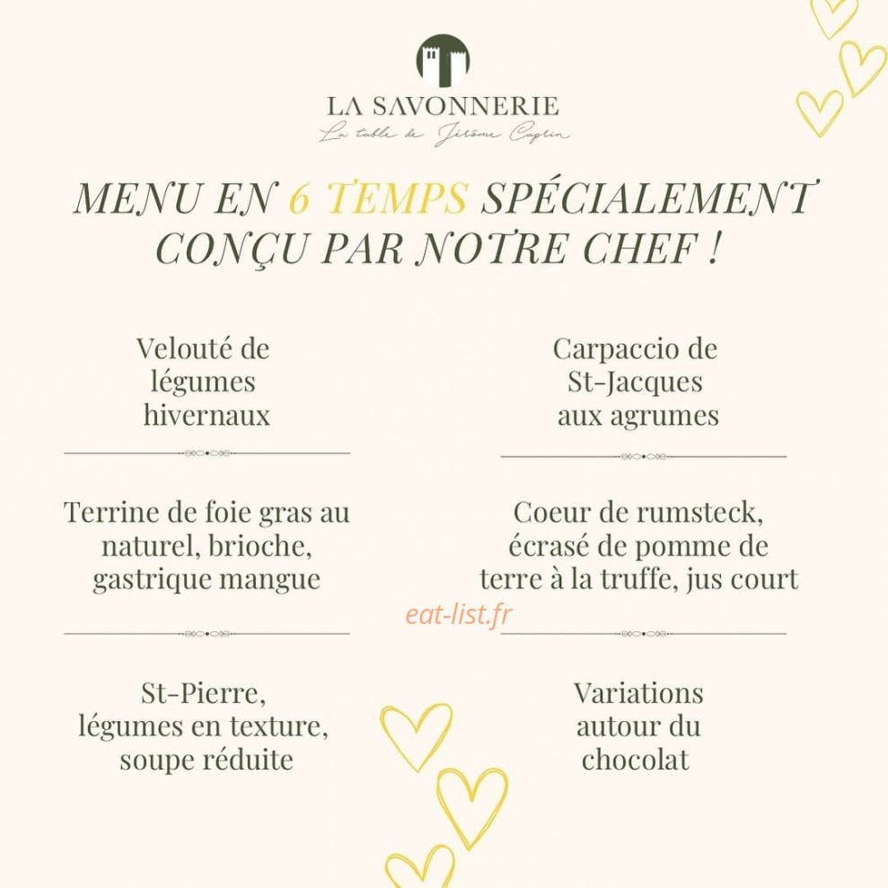 La savonnerie — carte page 1