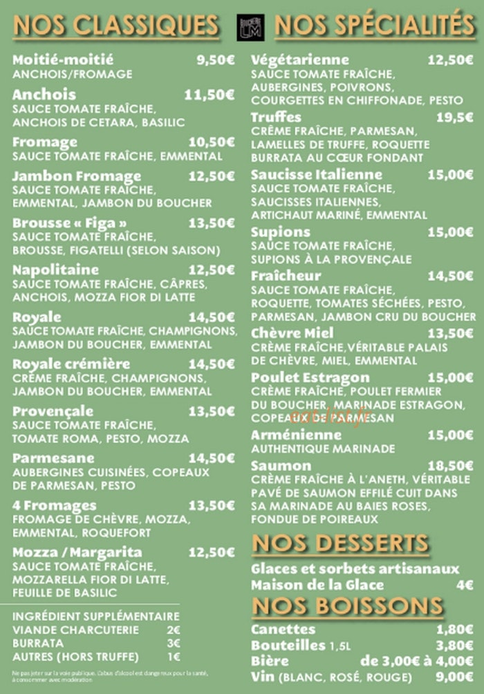 La Scudéria — carte page 1