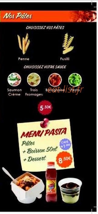 Le Break First — carte page 4