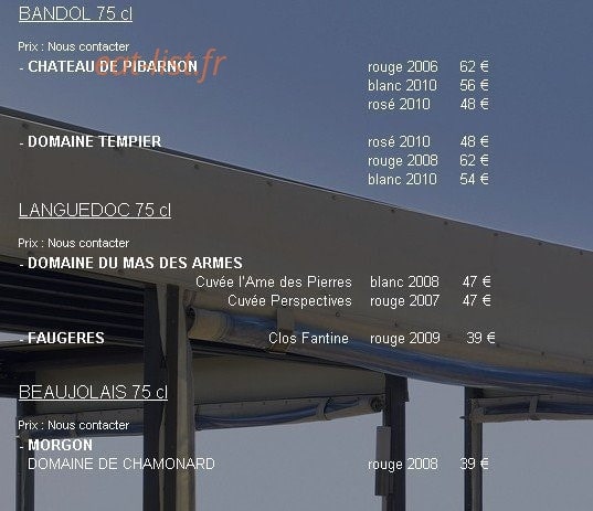 Le Péron — carte page 6