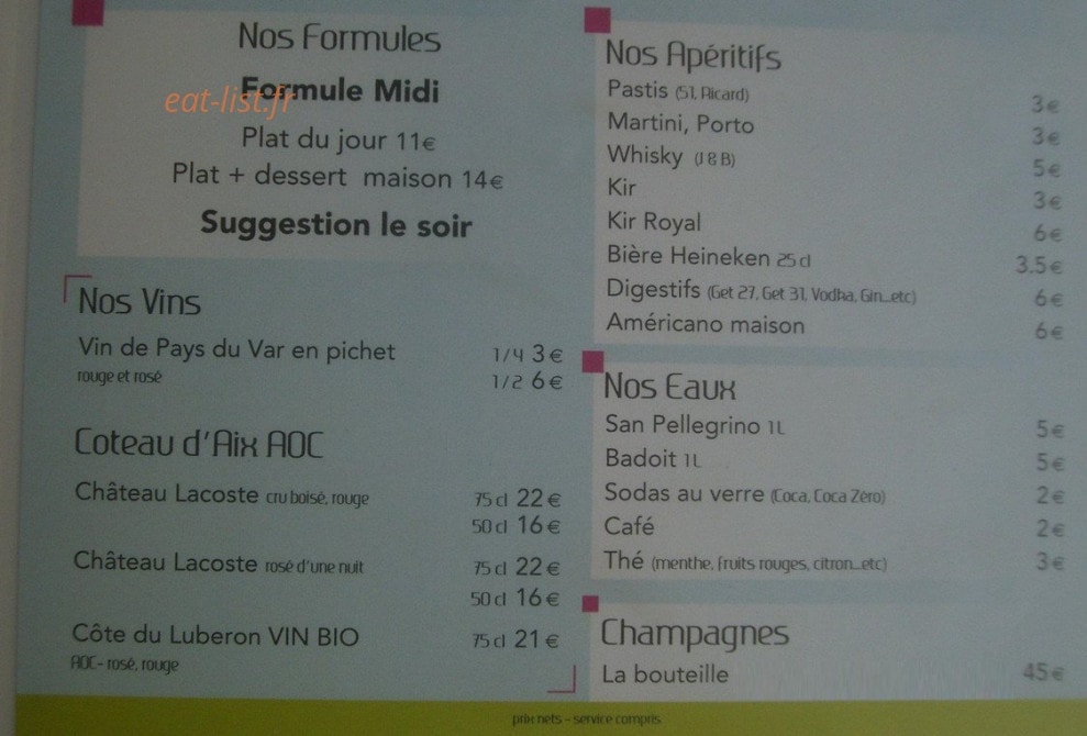 Le romarin — carte page 4