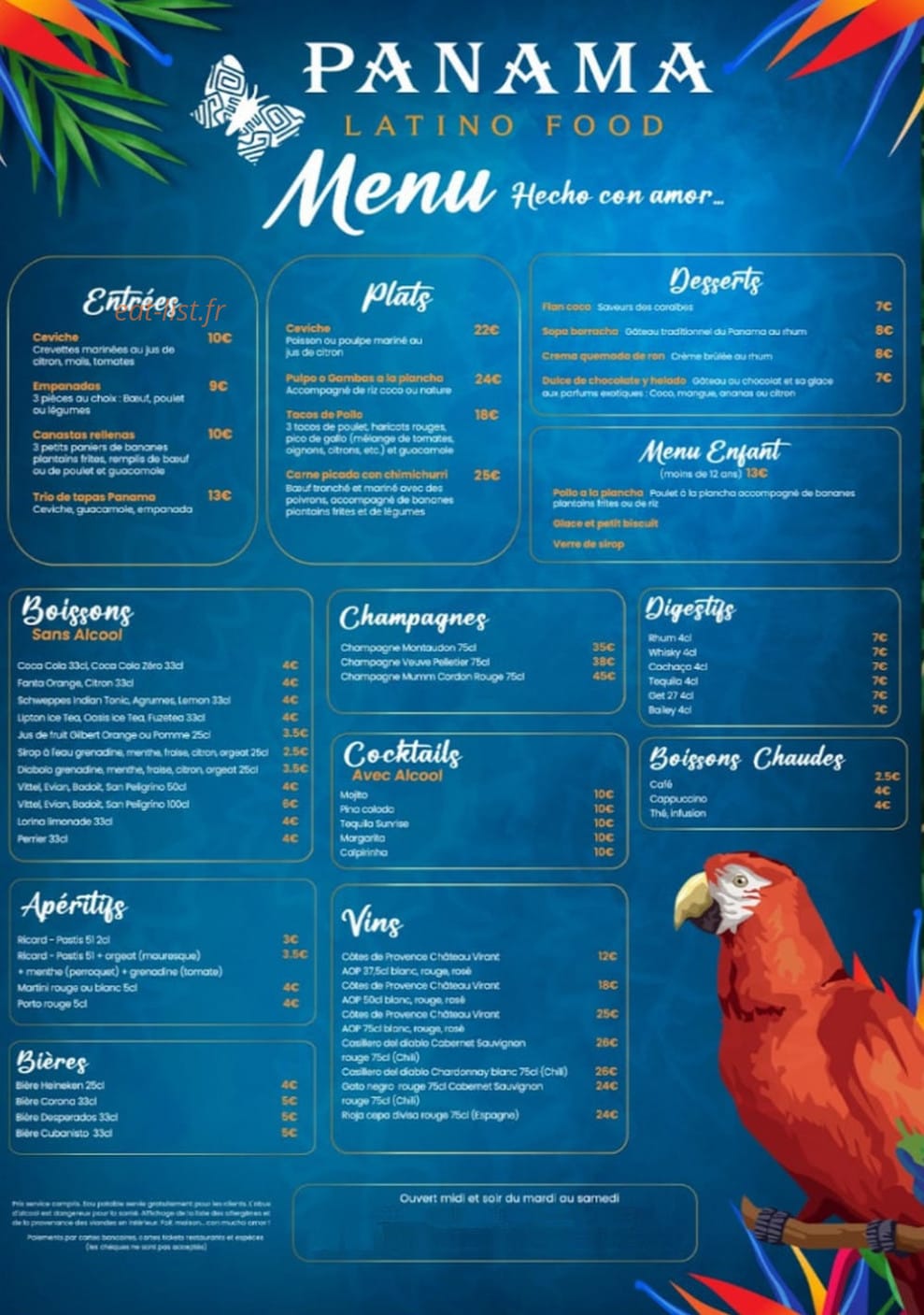 Panama — carte page 1