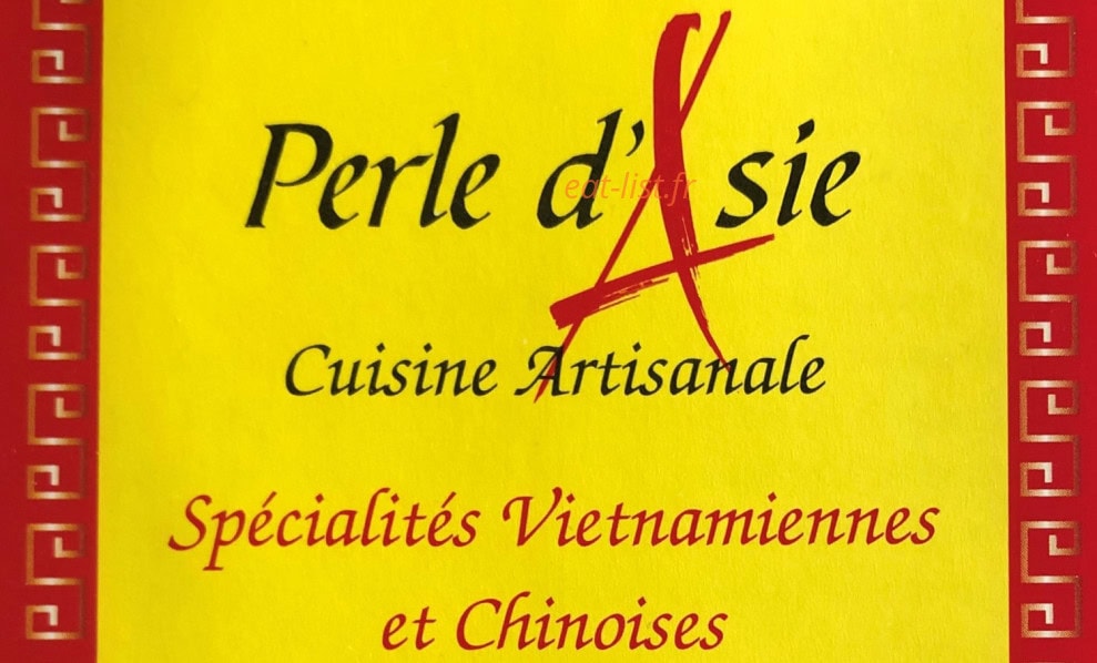 Perle d'Asie — carte page 1
