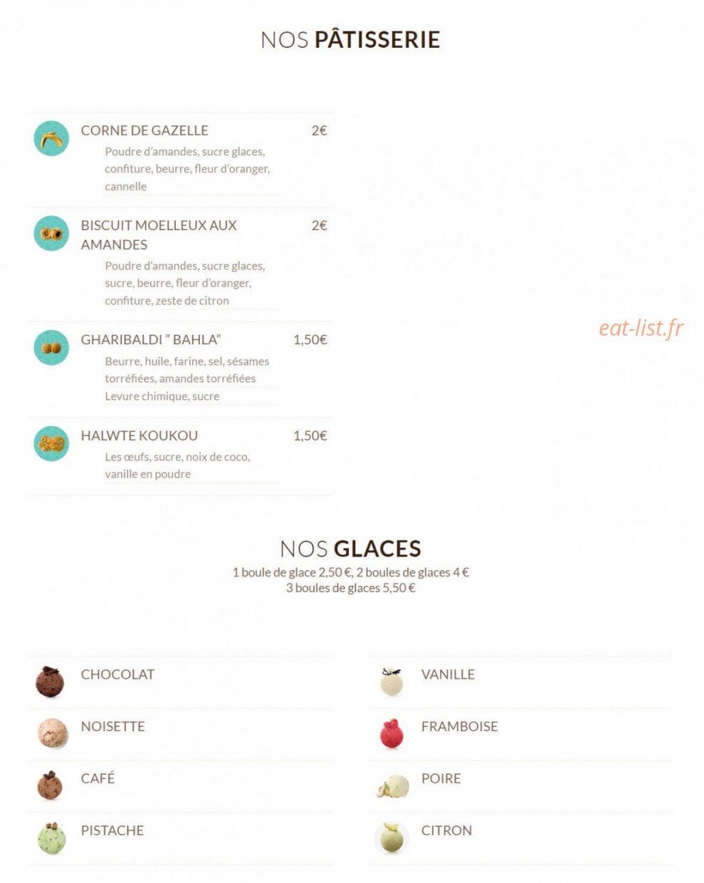 So Cute Coffee — carte page 5