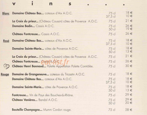Au Bord de l'Eau — carte page 6