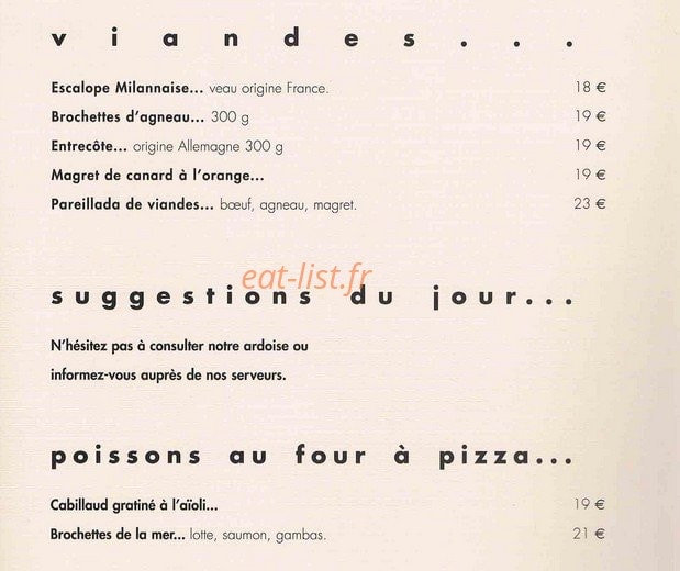 Au Bord de l'Eau — carte page 4