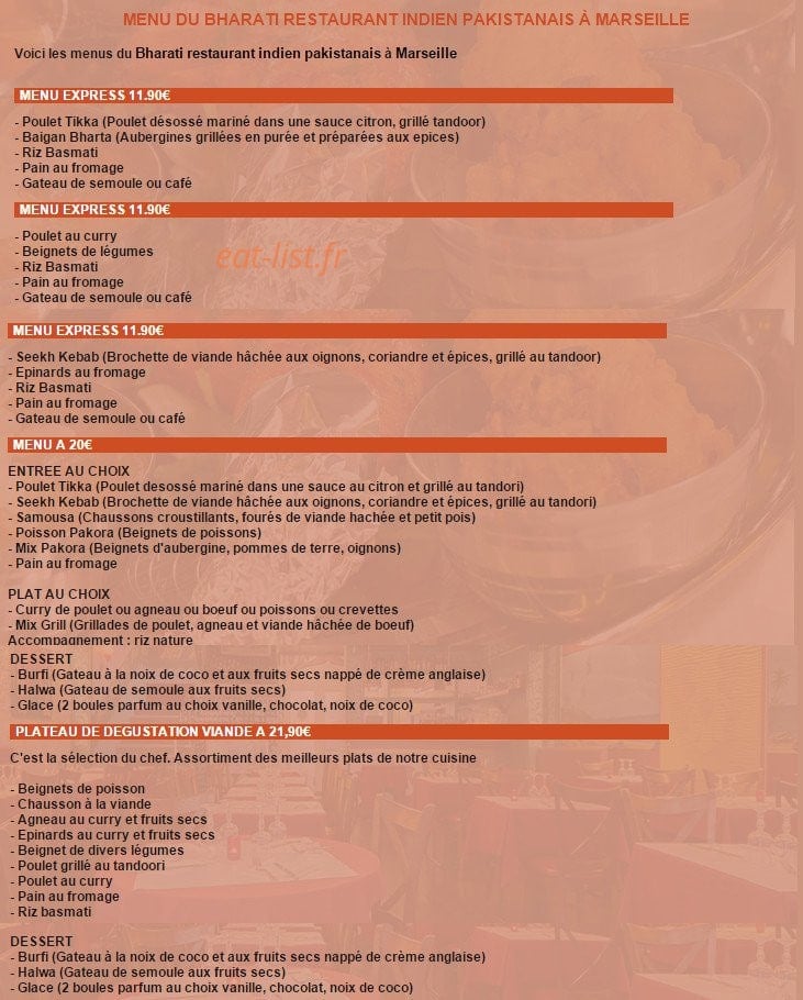 Bharati — carte page 4