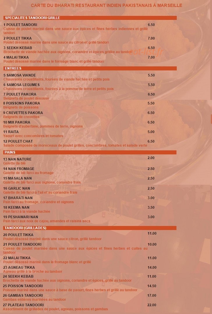 Bharati — carte page 1