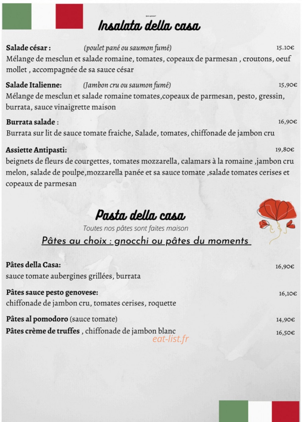 Casa Tibika — carte page 2