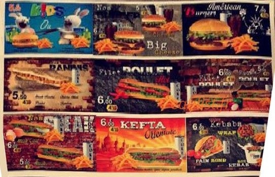 Coffee Food — carte page 1