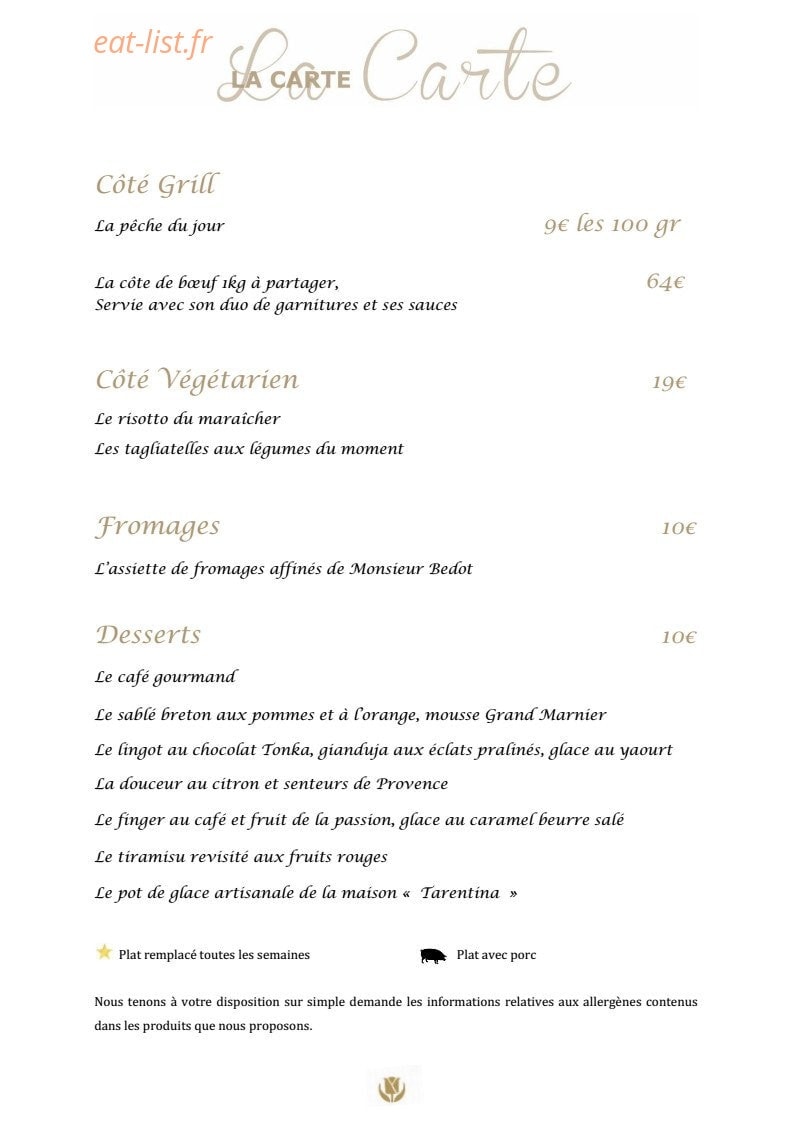 Golden Tulip Villa Massalia — carte page 3