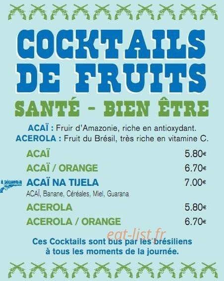 L'Indigo Café — carte page 7