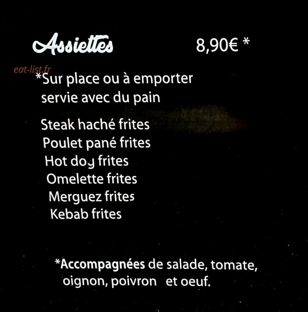 La Cabane Marseillaise — carte page 4