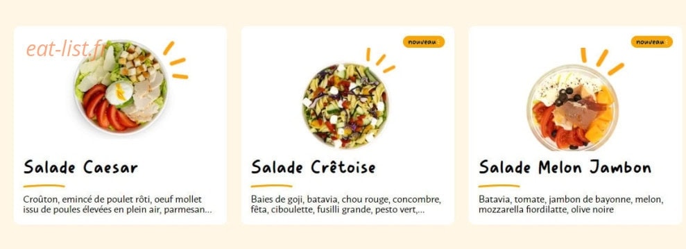 La Croissanterie — carte page 4
