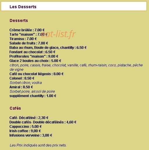 La Grotte — carte page 3