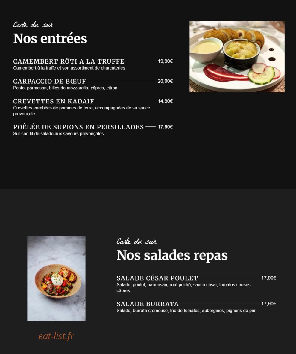 La Plume — carte page 7