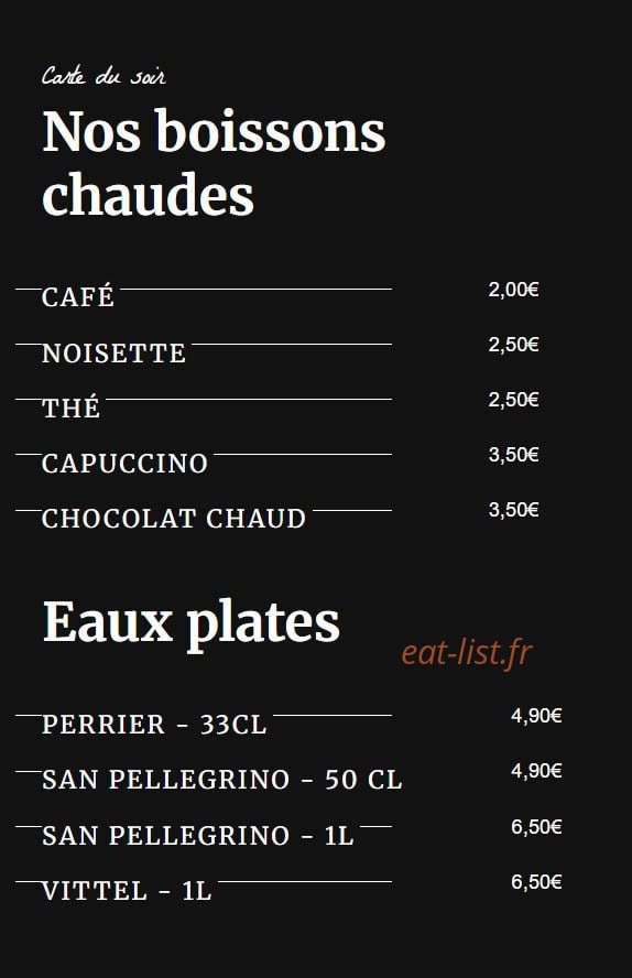 La Plume — carte page 12