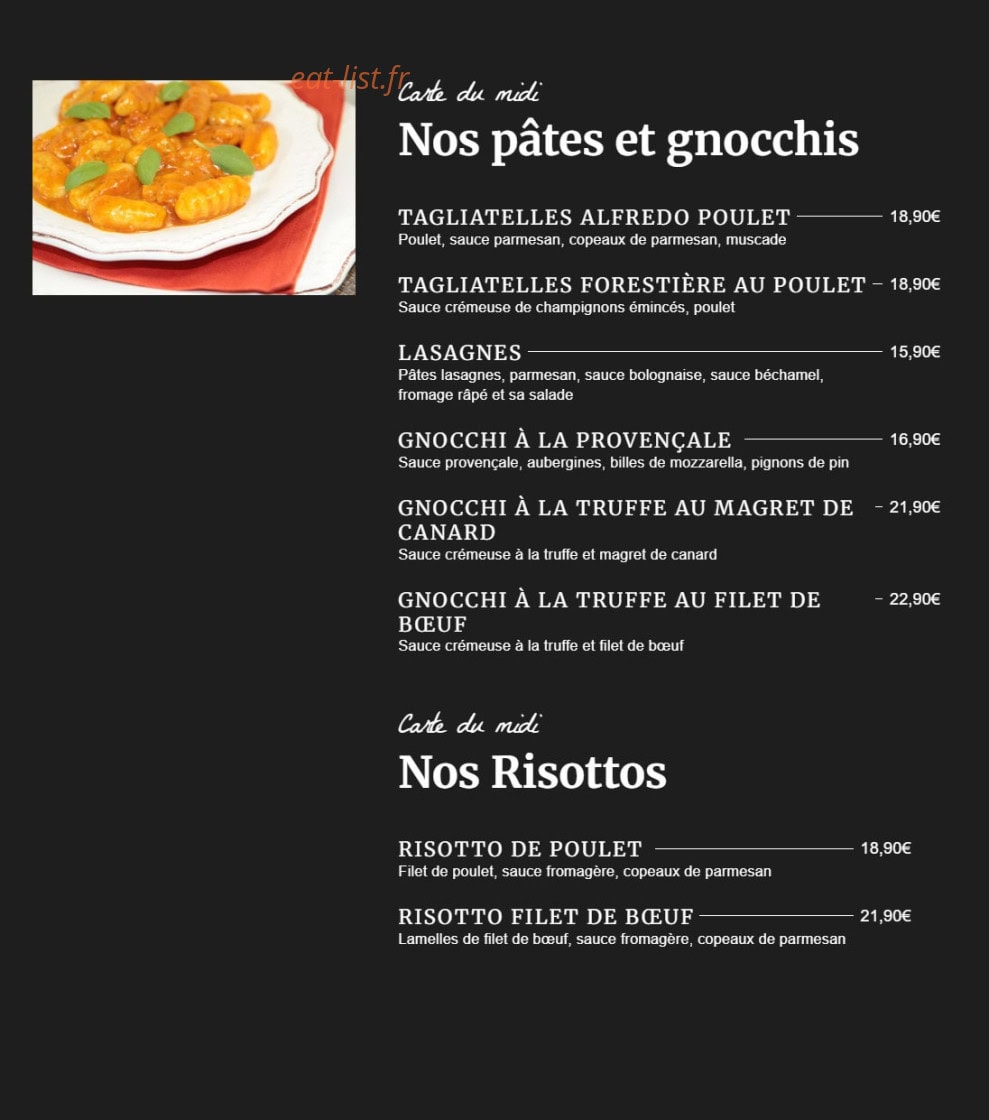 La Plume — carte page 3