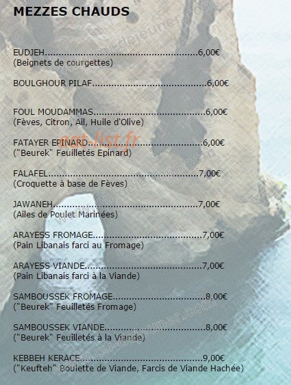 La Rocha — carte page 2