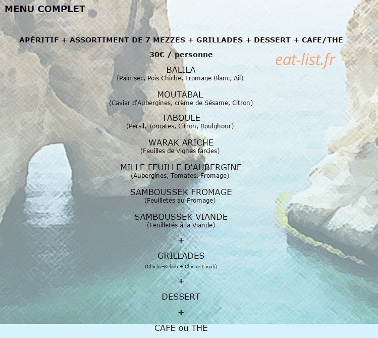 La Rocha — carte page 8