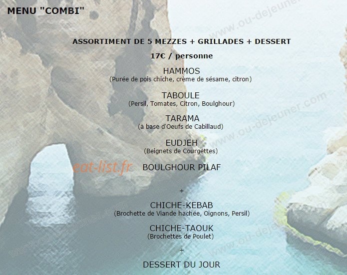 La Rocha — carte page 6
