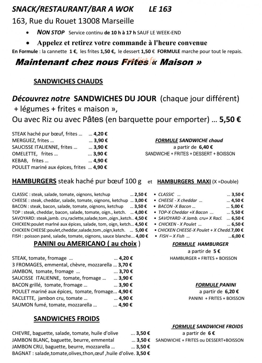 Le 163 — carte page 1