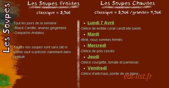 Le Balagan — carte page 2