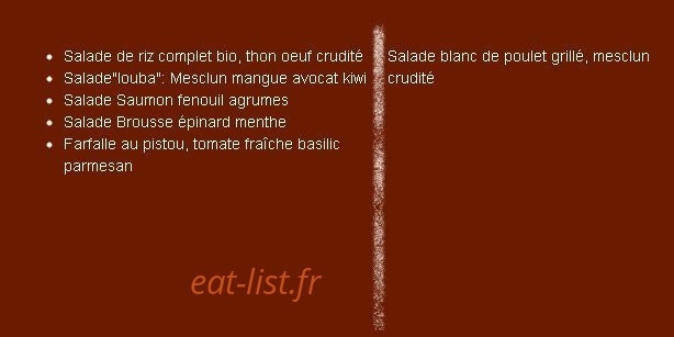 Le Balagan — carte page 1