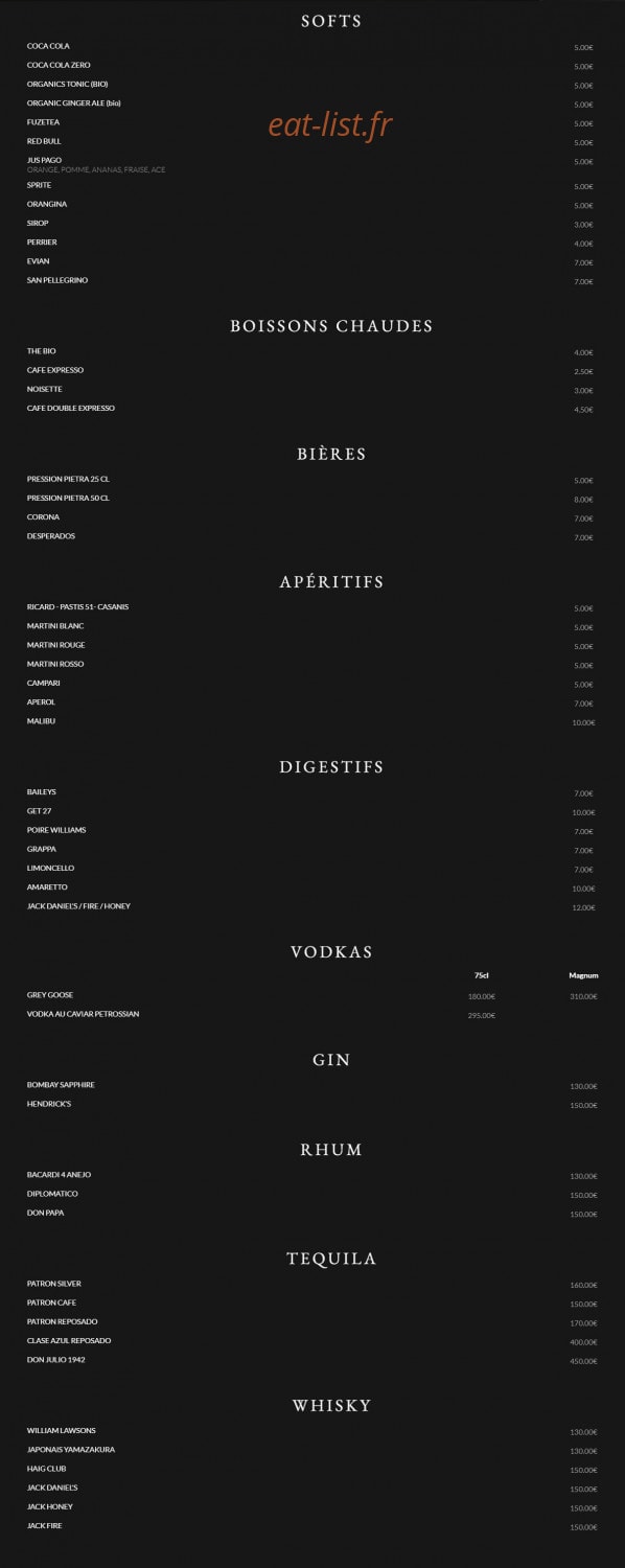 Le Kennedy — carte page 2