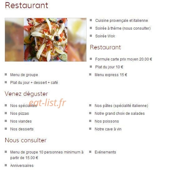 Le Murano — carte page 1